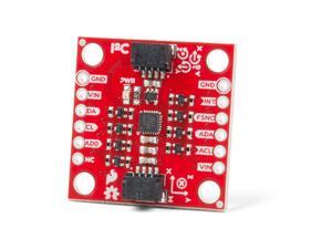 SparkFun 9DoF IMU Breakout-ICM-20948 Low power I2C & SPI enabled 9 axis motion tracking Includes Logic shifter Qwiic connection GPIO pins Digital Motion Processor Accelerometer Gyroscope Magnetometer SparkFun 9DoF IMU Breakout-ICM-20948 Low power I2C & SPI enabled 9 axis motion tracking Includes Logic shifter Qwiic connection GPIO pins Digital Motion Processor Accelerometer Gyroscope Magnetometer