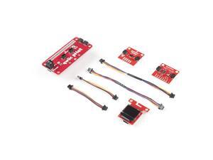 SparkFun Qwiic Starter Kit for Raspberry Pi (not included) v2-CNL4040 Proximity Sensor breakout Micro OLED breakout Environmental Combo breakout & plenty of Qwiic Cables to connect everything together SparkFun Qwiic Starter Kit for Raspberry Pi (not included) v2-CNL4040 Proximity Sensor breakout Micro OLED breakout Environmental Combo breakout & plenty of Qwiic Cables to connect everything together
