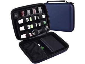 USB Flash Drive Case - Thumb Drive Holder Organizer, Memory Card SD SDXC SDHC Card Storage Bag, Hard Drive Electronic Accessories Box for 28+ Sandisk/Thumb/WD and Any Flash Drive(Blue) USB Flash Drive Case - Thumb Drive Holder Organizer, Memory Card SD SDXC SDHC Card Storage Bag, Hard Drive Electronic Accessories Box for 28+ Sandisk/Thumb/WD and Any Flash Drive(Blue)