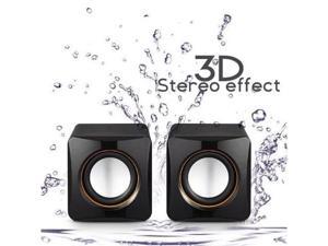 BFY Electronics 101C High-fidelity USB Acoustics System Cube Speakers Powered by USB for Laptops and Desktops BFY Electronics 101C High-fidelity USB Acoustics System Cube Speakers Powered by USB for Laptops and Desktops
