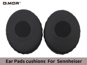Replacement protein leather ear pads for Sennheiser HD228 HD218 HD238 HD219 HD229 HD239 HD220 gaming headsets and similar large headsets (1 pair) Replacement protein leather ear pads for Sennheiser HD228 HD218 HD238 HD219 HD229 HD239 HD220 gaming headsets and similar large headsets (1 pair)
