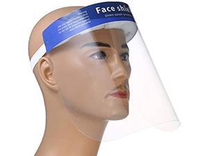 1 Pcs Anti-fog Full Safety Face Shield, Universal Reusable Face Protective Visor for Eye Head Protection, Anti-Spitting Splash Facial Cover for Women, Men 1 Pcs Anti-fog Full Safety Face Shield, Universal Reusable Face Protective Visor for Eye Head Protection, Anti-Spitting Splash Facial Cover for Women, Men