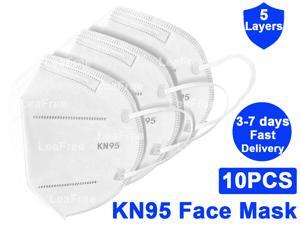 KN95 Mask, 5-layer Non-Disposable Face Mask, Anti COVID-19 Virus, Oral And Nasal Hygiene, Breathable, Dustproof, Nonwoven Fabrics, Work Mask(10 pcs) KN95 Mask, 5-layer Non-Disposable Face Mask, Anti COVID-19 Virus, Oral And Nasal Hygiene, Breathable, Dustproof, Nonwoven Fabrics, Work Mask(10 pcs)