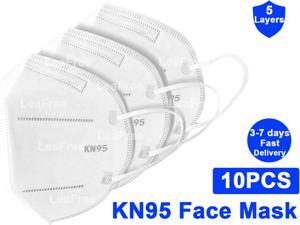 KN95 Mask, 5-layer Face Mask, Anti COVID-19 Virus, Oral And Nasal Hygiene Protection, Breathable, Dustproof, Non-woven Fabrics, PM2.5, Work Mask(10 pcs) KN95 Mask, 5-layer Face Mask, Anti COVID-19 Virus, Oral And Nasal Hygiene Protection, Breathable, Dustproof, Non-woven Fabrics, PM2.5, Work Mask(10 pcs)
