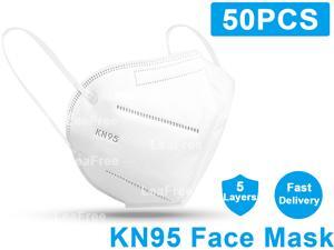 50PCS N95 KN95 Face Mask, 5 layer Anti Pollution Earloop Face Masks for Personal Protective Respirator Work Mask Men/women Universal Unisex 50PCS N95 KN95 Face Mask, 5 layer Anti Pollution Earloop Face Masks for Personal Protective Respirator Work Mask Men/women Universal Unisex