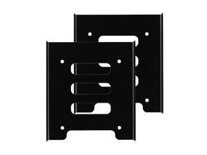 GLOTRENDS 2.5 to 3.5 Inch SSD HDD Holder Metal Mounting Bracket (2 Packs)...