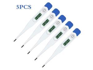 5PCS LCD Digital Thermometer, Rectal and Oral Thermometer for Adults and Babies, High Precision Thermometer for Fever, Accurate and Fast Readings 5PCS LCD Digital Thermometer, Rectal and Oral Thermometer for Adults and Babies, High Precision Thermometer for Fever, Accurate and Fast Readings