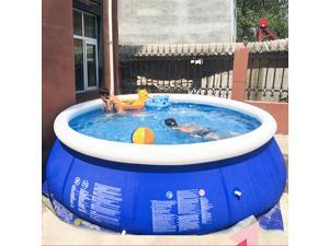 Swimming Pools,Quick Set Inflatable Above Ground Paddling Pool with Filter Pump,Large Backyard Inflatable Pool for Kids and Adults,18063cm 