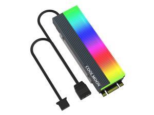 M2 SSD Heatsink 5V 3Pin ARGB NVME NGFF M.2 2280 Solid State Drive Hard Disk Cooling Radiator Cooler Vest Thermal Pad M2 SSD Heatsink 5V 3Pin ARGB NVME NGFF M.2 2280 Solid State Drive Hard Disk Cooling Radiator Cooler Vest Thermal Pad