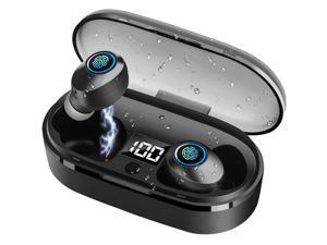Bluetooth Wireless Eardphones,Ynigimy TWS Wireless Headphones Deep Bass Hi-Fi Stereo Sound Bluetooth 5.0 Headsets IPX6 Waterproof in-Ear Earbuds with Mic and Smart LCD Digital Display Charging Case Bluetooth Wireless Eardphones,Ynigimy TWS Wireless Headphones Deep Bass Hi-Fi Stereo Sound Bluetooth 5.0 Headsets IPX6 Waterproof in-Ear Earbuds with Mic and Smart LCD Digital Display Charging Case