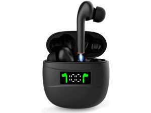 Wireless Earplug Bluetooth 52 Wireless Headset 35 Hours Playback time IPX7 Waterproof with Charging Bluetooth Headphone with Builtin Microphone stereobox Fit for Running