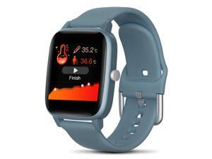Smart Watch 1.4 Color Screen Temperature Measurement Heart Rate monitor Blood Pressure Fitness Tracker Sport smartwatch for Men Women Activity Tracker Smart Wristband for IOS Android Smart Watch 1.4 Color Screen Temperature Measurement Heart Rate monitor Blood Pressure Fitness Tracker Sport smartwatch for Men Women Activity Tracker Smart Wristband for IOS Android