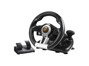 PC Racing Wheel PXN V3II 180 Degree Universal Usb Car Sim Race Steering Wheel with Pedals for PS3 PS4 Xbox OneXbox Series XSNintendo Switch  Black