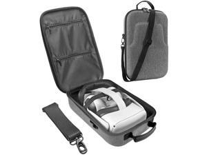 Hard Travelling Case Storage Carry Case Protective Pouch Bag Carrying Case for Oculus Quest 2 and Oculus Quest All-in-one VR Gaming Headset (Black) Hard Travelling Case Storage Carry Case Protective Pouch Bag Carrying Case for Oculus Quest 2 and Oculus Quest All-in-one VR Gaming Headset (Black)