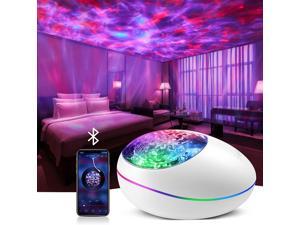 Star Projector, Galaxy Projector Ocean Wave Projector with Music Player Timer Bluetooth, Kids Night Light Projector with Color Changing Lights Remote, Skylight Star Projector for Adults Kids