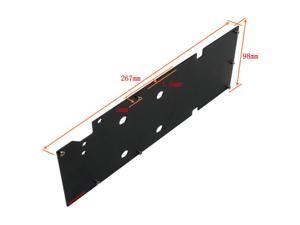 Reference design R9 290/R9 290X/R9 390/390X gpu VGA card protector backplate metal pad board video card protection Reference design R9 290/R9 290X/R9 390/390X gpu VGA card protector backplate metal pad board video card protection