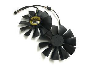 2pcs/lot R9 285/280 GPU Cooler VGA fan for ASUS STRIX-R9285 STRIX-R9280-OC video Graphics Card cooling as replacement 2pcs/lot R9 285/280 GPU Cooler VGA fan for ASUS STRIX-R9285 STRIX-R9280-OC video Graphics Card cooling as replacement