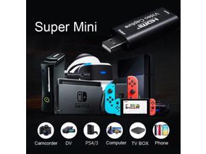 Mini 4K 1080P 30fps USB Video Capture Card HDMI Phone Computer Game TV BOX DVD Recording Box PC Live Stream Broadcast Mini 4K 1080P 30fps USB Video Capture Card HDMI Phone Computer Game TV BOX DVD Recording Box PC Live Stream Broadcast