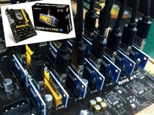 BIOSTAR TB250-BTC PRO Motherboards 12PCIE B250 LGA 1151 DDR4 ATX BTC Mining Motherboard (alternative H81 BTC PRO TB85 H81) BIOSTAR TB250-BTC PRO Motherboards 12PCIE B250 LGA 1151 DDR4 ATX BTC Mining Motherboard (alternative H81 BTC PRO TB85 H81)