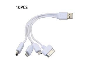 10 PCS 4 In 1 Universal Micro USB Cable Line Fast Charging Wire Phone For Samsung Xiaomi Huawei Iphone 4S 5S 6S 7 Plus,0.2m 10 PCS 4 In 1 Universal Micro USB Cable Line Fast Charging Wire Phone For Samsung Xiaomi Huawei Iphone 4S 5S 6S 7 Plus,0.2m