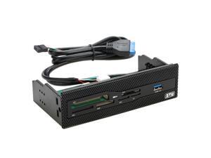 5.25" Internal Card Reader Media Multi-Function Dashboard PC Front Panel USB 3.0 Support CF XD MS M2 TF SD Card Reader Smart 5.25" Internal Card Reader Media Multi-Function Dashboard PC Front Panel USB 3.0 Support CF XD MS M2 TF SD Card Reader Smart