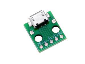 10PCS MICRO USB To DIP Adapter 5pin Female Connector B Type PCB Converter Breadboard Switch Board SMT Mother Seat 10PCS MICRO USB To DIP Adapter 5pin Female Connector B Type PCB Converter Breadboard Switch Board SMT Mother Seat