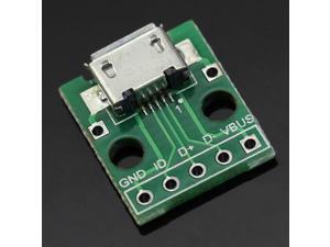 5pcs/lot Female MICRO USB To Dip 5-Pin Pinboard Type B Plug Adapter Plate Weld Head 5pcs/lot Female MICRO USB To Dip 5-Pin Pinboard Type B Plug Adapter Plate Weld Head