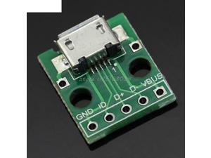 5Pcs/lot Female MICRO USB To Dip 5-Pin Pinboard Type B Plug Adapter Plate Weld Head 5Pcs/lot Female MICRO USB To Dip 5-Pin Pinboard Type B Plug Adapter Plate Weld Head