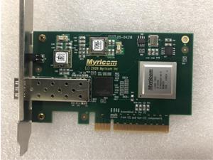 For Myricom 10G-PCIE-8B-S 10 Gigabit single-port network card supports Apple system with module For Myricom 10G-PCIE-8B-S 10 Gigabit single-port network card supports Apple system with module