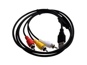 3 RCA to USB Cable