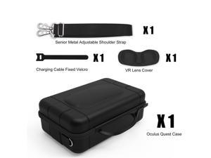 Portable VR Gaming Headset Touch Controllers Storage Bag for Oculus Quest VR Accessories Large Capacity Travel Carrying Case