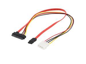 7+15 22Pin Serial ATA SATA to IDE 4P Hard Drive Power Adapter Cable 7+15 22Pin Serial ATA SATA to IDE 4P Hard Drive Power Adapter Cable