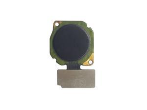 Replacement Home Button Fingerprint Sensor Flex Compatible With Huawei P20 Lite/Nova 3E - Black