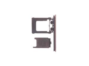 Replacement SIM Card Tray + SD Card Holder Compatible With Sony Xperia XZ Premium - Pink