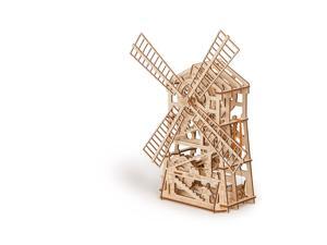 DIY build your own windmill. 3D wood mechanical puzzle. All materials included in the kit. Made of birch, assembled like a puzzle with no glue and rubber band powered. Wind up and watch it go. DIY build your own windmill. 3D wood mechanical puzzle. All materials included in the kit. Made of birch, assembled like a puzzle with no glue and rubber band powered. Wind up and watch it go.