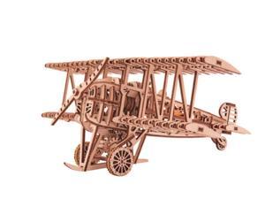 DIY build your own plane. 3D wood puzzle. All materials included in the kit. Made of birch, assembled like a puzzle with no glue. Plane winds up with rubber band power and taxis across the floor. DIY build your own plane. 3D wood puzzle. All materials included in the kit. Made of birch, assembled like a puzzle with no glue. Plane winds up with rubber band power and taxis across the floor.