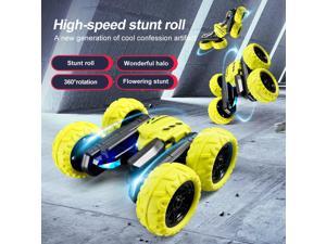 Hot Wheels Twist Shifter RC, Remote-Control Vehicle with Lights, Performs Stunts, Working Headlights, Rechargeable Remote, Toy for Kids 5 Years Old & Older