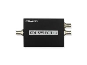 SDI Switcher 2x1 HUB SDI Intelligent Switch Extender 2 To 1 Converter for 3G HD SD Monitor Security Camera CCTV Video