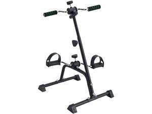 Mini Exercise Bike Arm Leg Resistance Pedal Exerciser Workout Home Seat Fitness 