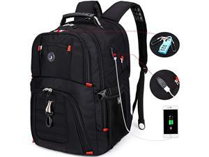 Durable 50L Laptop Backpack Travel Backpack College Bookbag with USB Charging Port fit 17 Inch Laptops for Men Women Durable 50L Laptop Backpack Travel Backpack College Bookbag with USB Charging Port fit 17 Inch Laptops for Men Women