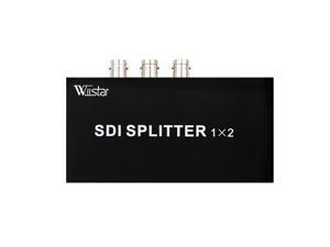 Wiistar SDI Splitter 1x2 SDI 1 In 2 Out Support 3G-SDI HD-SDI SD-SD Full HD 1080P Wiistar SDI Splitter 1x2 SDI 1 In 2 Out Support 3G-SDI HD-SDI SD-SD Full HD 1080P