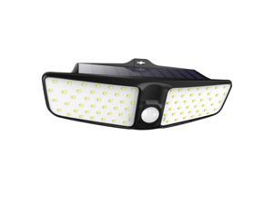 Solar Outdoor Lights 100LED Solar Light with Motion Sensor Wide Angle Waterproof Outdoor Security Lights for Garage Patio Garden Driveway Yard-Auto,White Light Solar Outdoor Lights 100LED Solar Light with Motion Sensor Wide Angle Waterproof Outdoor Security Lights for Garage Patio Garden Driveway Yard-Auto,White Light