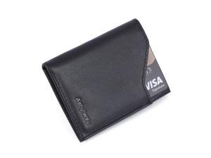Front Pocket Wallet Slim for Men RFID Minimalist Wallets Credit Card Small Leather Wallet