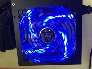 NEW 600W 650W 650 Watt 700W Large Fan BLUE ATX Power Supply PSU 450W 500W 550W