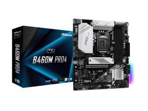 ASRock B460M PRO4 LGA 1200 Intel B460 SATA 6Gb/s Micro ATX Intel Motherboard ASRock B460M PRO4 LGA 1200 Intel B460 SATA 6Gb/s Micro ATX Intel Motherboard