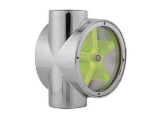 2 Way Computer Water Cooling Flow Indicator Meter G1/4 inch Standard Threaded 2 Way Computer Water Cooling Flow Indicator Meter G1/4 inch Standard Threaded
