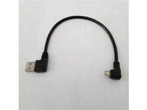90 Degree Right Angle Direction USB Tpye A Male to 5Pin Right Angle Micro B Male Adapter Data Sync Charge Cable 90 Degree Right Angle Direction USB Tpye A Male to 5Pin Right Angle Micro B Male Adapter Data Sync Charge Cable