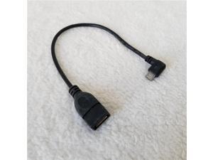 90 Degree Right Angle Micro USB to USB A Male to Female Adapter Cable for Android Phone PC Black 25cm,Black,25cm 90 Degree Right Angle Micro USB to USB A Male to Female Adapter Cable for Android Phone PC Black 25cm,Black,25cm