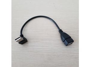 90 Degree Right Angle USB Upward Bend Extension Data Charging Cable Male to Female 20cm,Black,0.2m 90 Degree Right Angle USB Upward Bend Extension Data Charging Cable Male to Female 20cm,Black,0.2m
