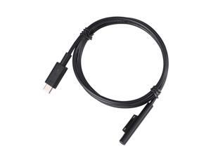 Adapter Tablet Black Charging Cable Magnetic With Indicator Portable Type C Practical Plug And Play For Microsoft Surface Pro 5 Adapter Tablet Black Charging Cable Magnetic With Indicator Portable Type C Practical Plug And Play For Microsoft Surface Pro 5